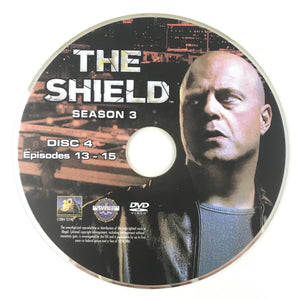 The Shield Season 3 - Episodes 13-15 (DVD) - DISC 4 ONLY - Replacement