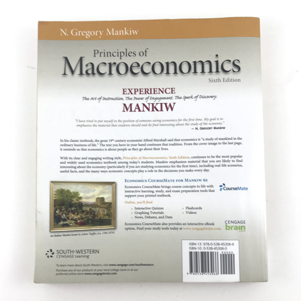 Principles of Macroeconomics by N. Gregory Mankiw - 5th Edition