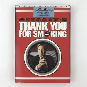 Thank You For Smoking (DVD, Widescreen) Aaron Eckhart, Katie Holmes
