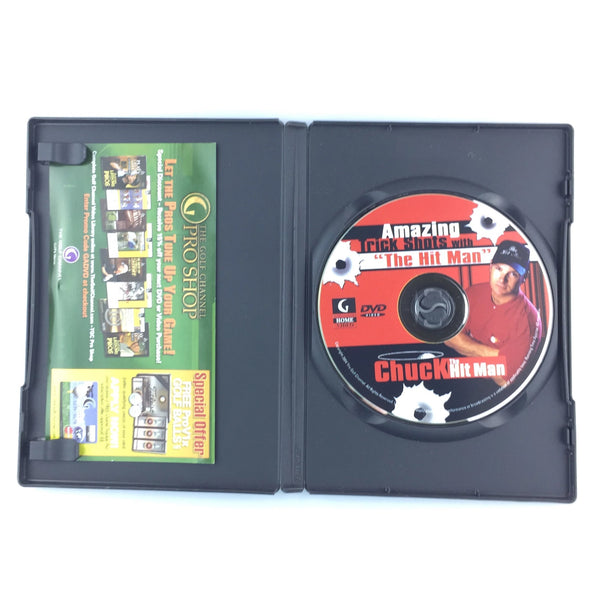 Amazing Trick Shots with Chuck The Hit Man (2004, DVD) Golf Channel Best