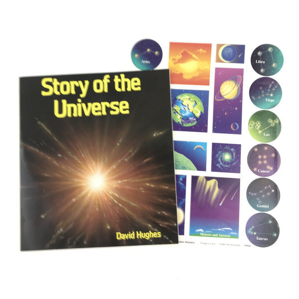 Story Of The Universe by David Hughes Plus Sticker Sheet