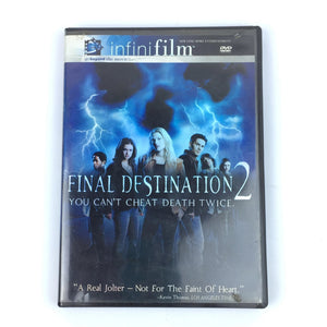 Final Destination 2 - You Can’t Cheat Death Twice (DVD, 2003) Ali Larter, A. .J. Cook