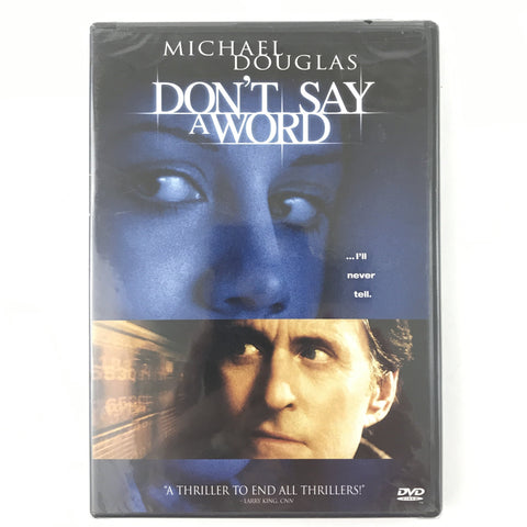 Don’t Say A Word (DVD, Widescreen) Michael Douglas - NEW