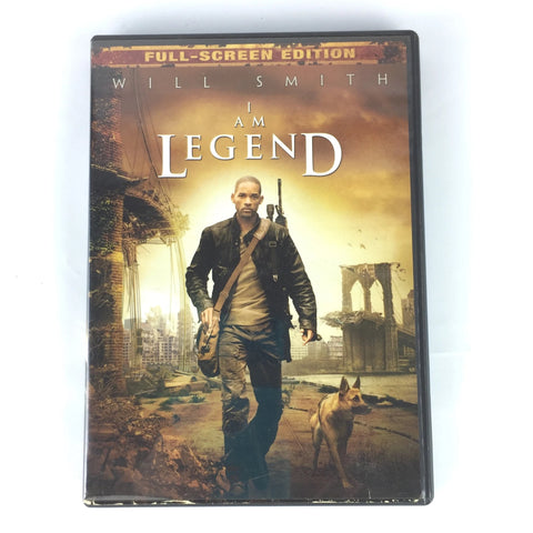 I Am Legend (DVD, 2007, Full Screen) Will Smith