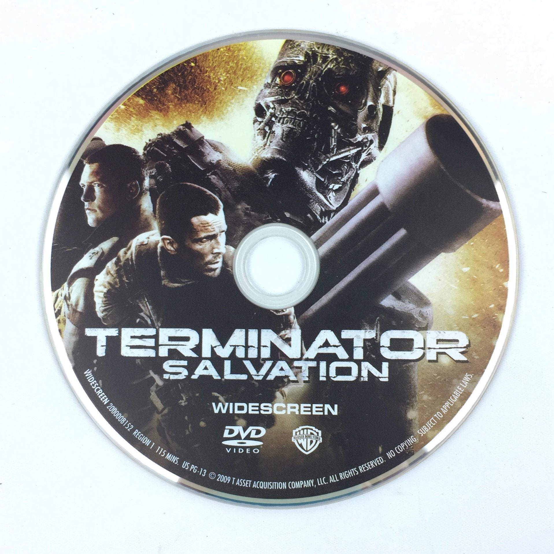 Terminator Salvation (DVD, 2009, Widescreen) Christian Bale, Sam Worthington