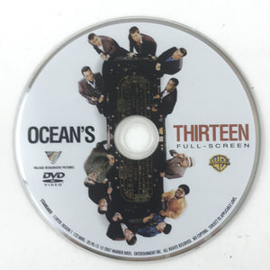 Oceans Thirteen (DVD, Fullscreen) George Clooney, Brad Pitt, Matt Damon - DISC ONLY