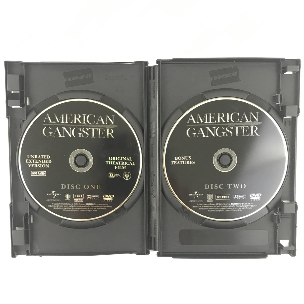 American Gangster 2 Disc Unrated Extended DVD