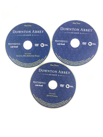 Downton Abbey - Complete Season Three - 3 DVD DISCS ONLY