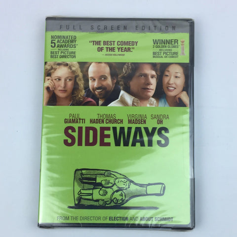 Sideways (DVD, 2002, Full Screen) Paul Gianatti, Thomas Haden Church - NEW